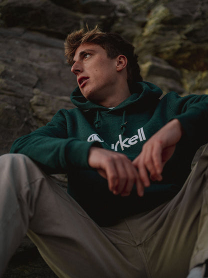 THE CLASSIC Hoodie Dark Green Heather